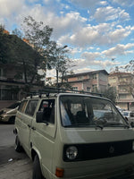 Volkswagen Transporter T3 1980-1990 Yagmur Oluklu Üst Tavan Taşıyıcı Ara Atkısı Paw Siyah 3 Adet