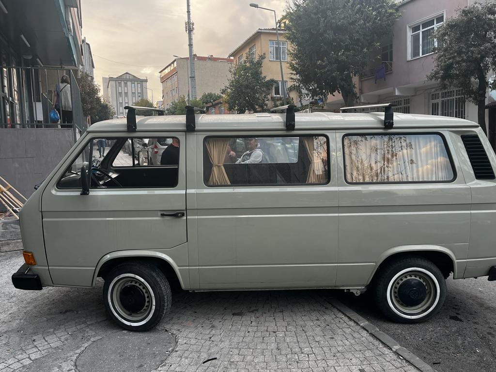Volkswagen Transporter T3 1980-1990 Yagmur Oluklu Üst Tavan Taşıyıcı Ara Atkısı Paw Gri 3 Adet