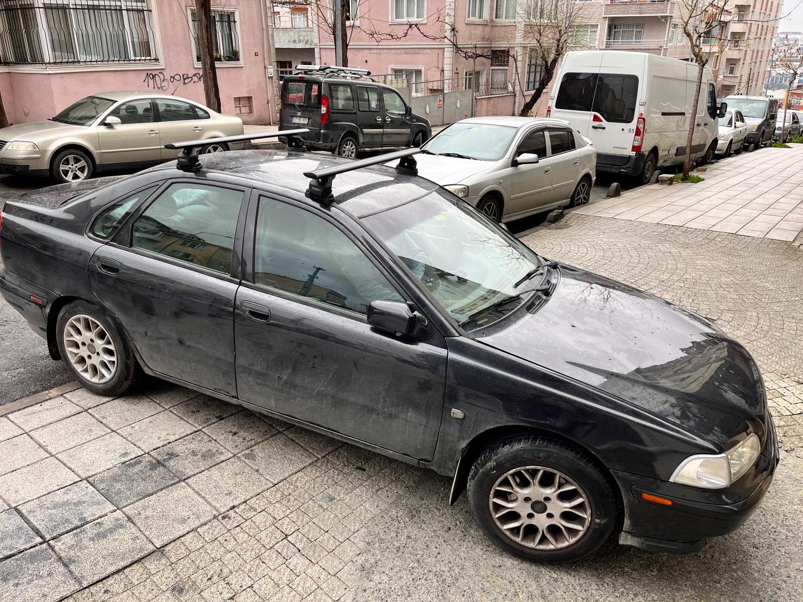Volvo S40 2003-2012 Taşıyıcı Ara Atkısı Tavan Sistemleri Toros Fix Pro Siyah