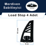 Ford Transit Custom 2013-2023 Araç Üstü Merdiven Sabitleyici, Yük Taşıma Sistemleri Pratik Seri 3 Adet
