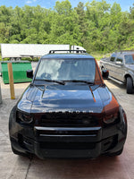 Land Rover Defender 130 2020-2026 Roof Rack Cross Bars T Slot Rail Siyah