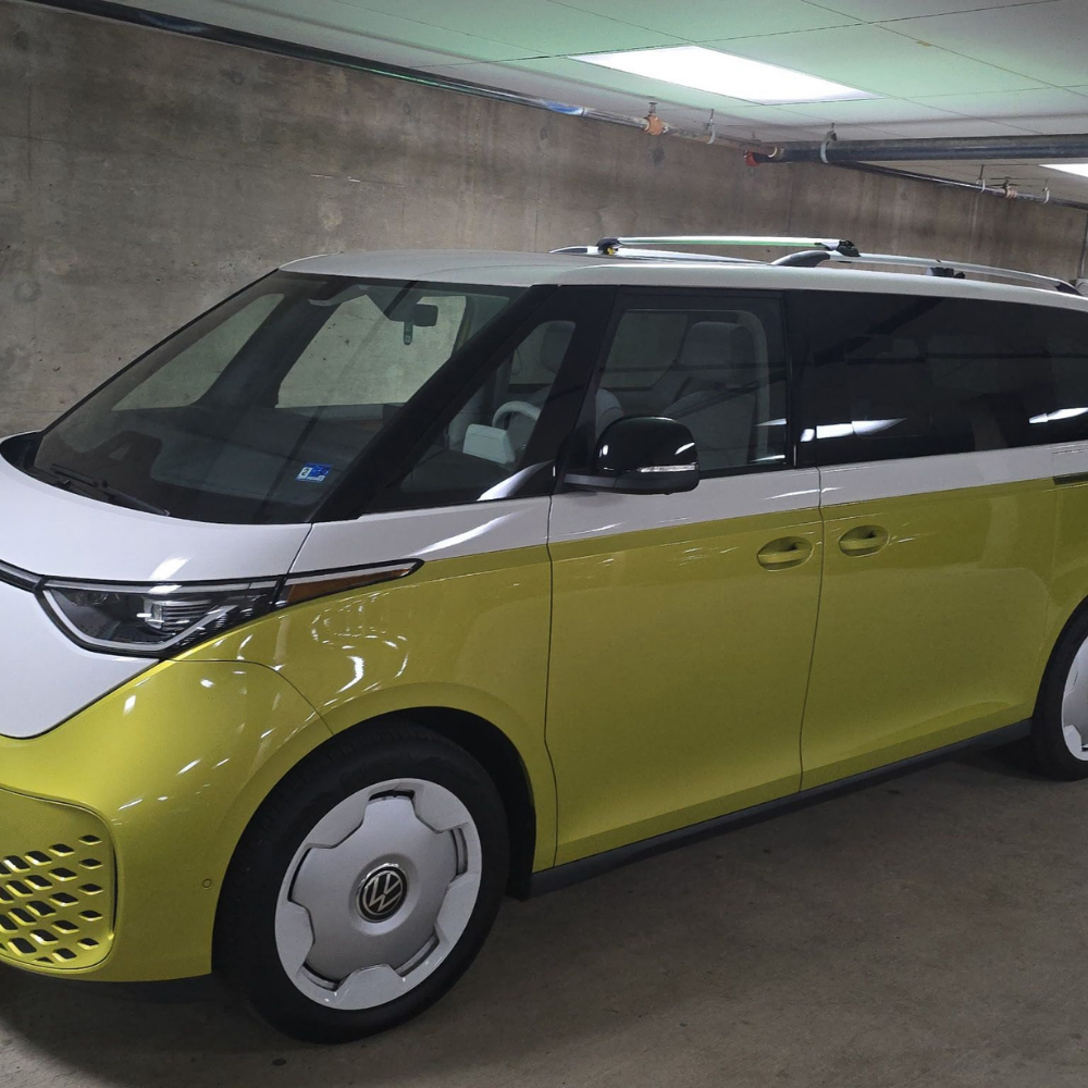 Volkswagen Id. Buzz Kısa Şase L1 Alüminyum Tavan Rayları, Plus Serisi - Siyah