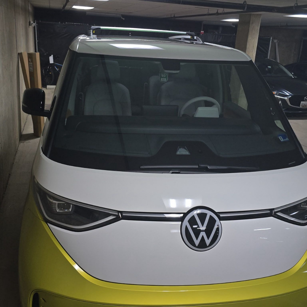 Volkswagen Id. Buzz Uzun Şase Araç Üstü Alüminyum Tavan Yan Rayları Plus Serisi - Siyah