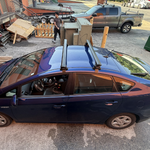 Toros Toyota Prius (2004-2009) Oluksuz Tavan Ara Atkı Portbagaj Taşıyıcı Pro 4 Siyah