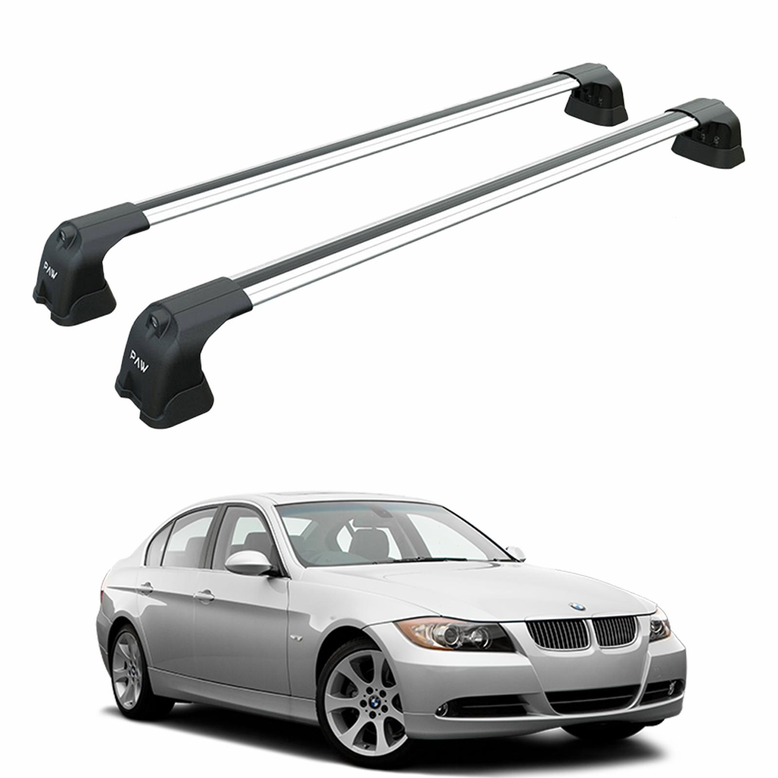 Bmw 3 Sedan E90 2005-2011 Portbagaj Taşıyıcı Ara Atkı Aparatı Paw Pro 3 Gri