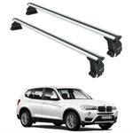 BMW X3 E83 (2003-2010) Uyumlu PAW Toros Serisi Pro 4 Tavan Ara Barı -Gri