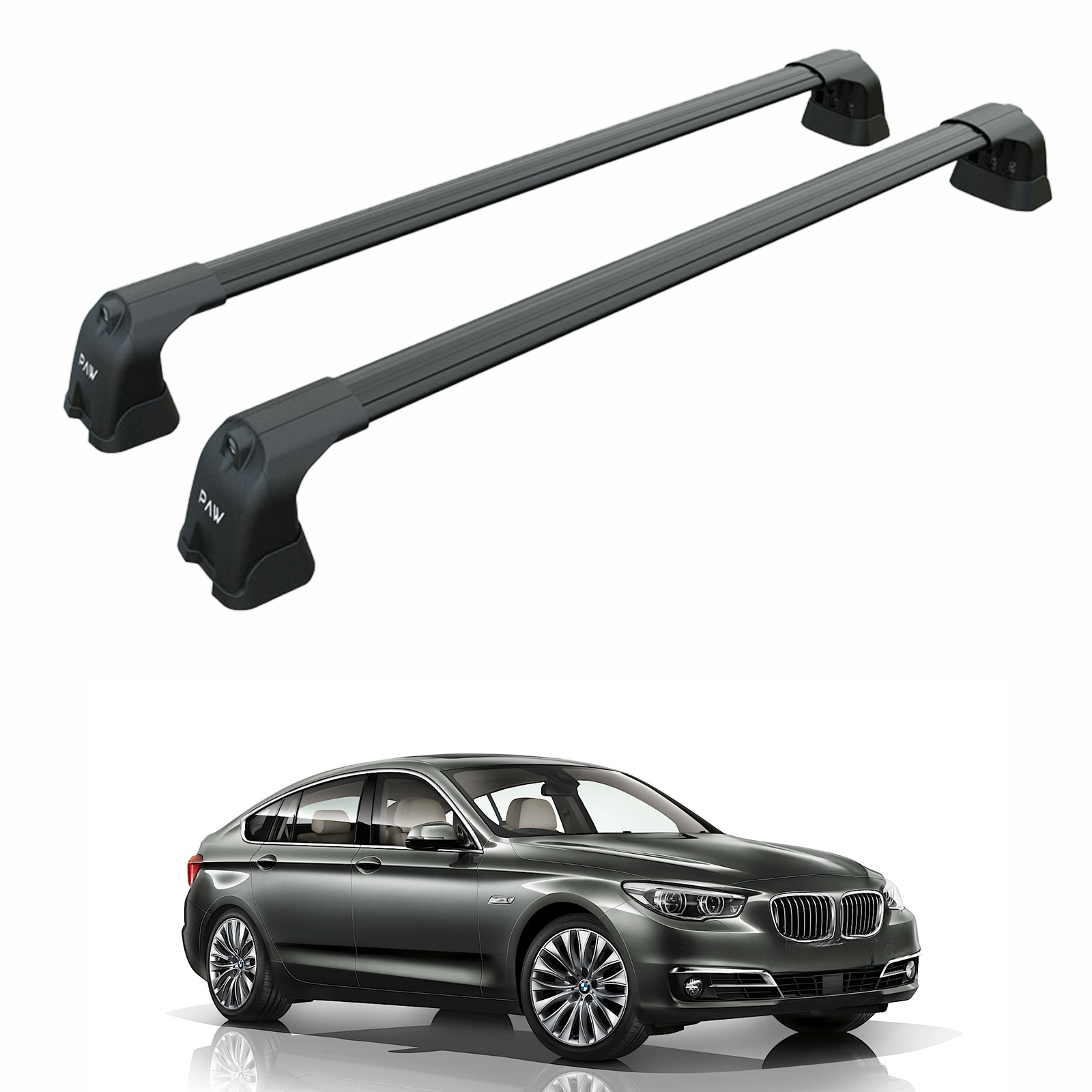 Bmw 5 Gt F07 2009-2017 Portbagaj Taşıyıcı Ara Atkı Aparatı Paw Pro 3 Siyah