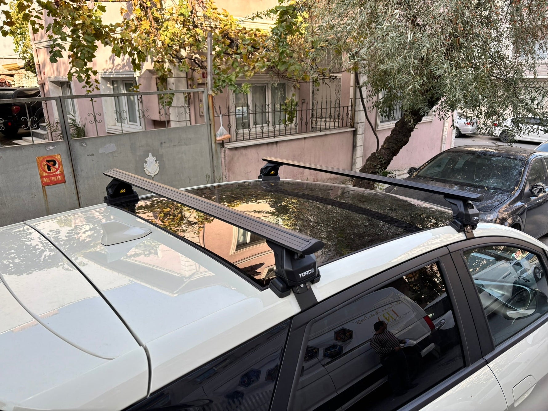 Byd Dolphin Tavan Portbagaj Taşıyıcı Ara Atkısı Toros Serisi Pro 4, Gri