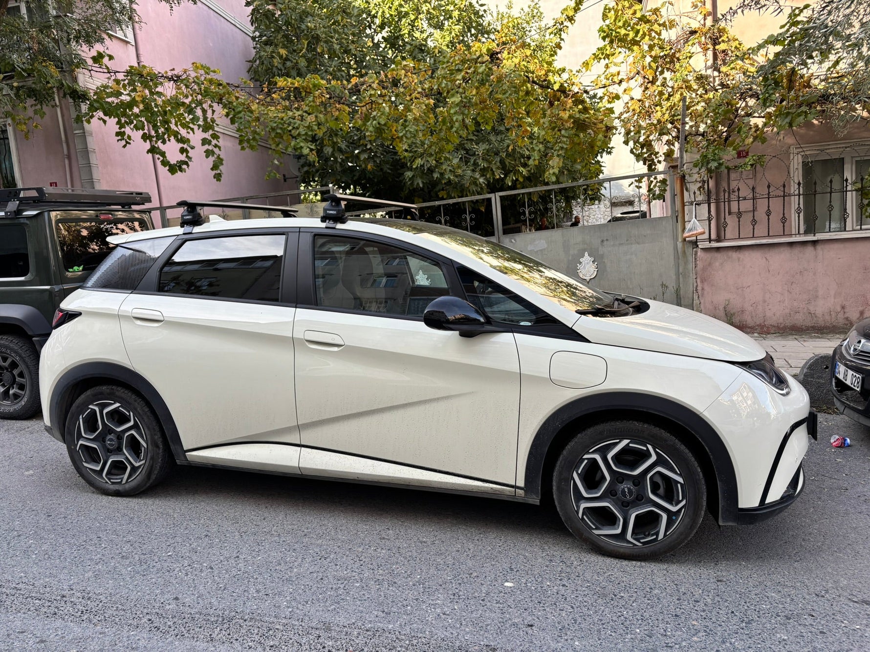 Byd Dolphin Tavan Portbagaj Taşıyıcı Ara Atkısı Toros Serisi Pro 4, Gri