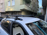Citroen E-C3 Oluksuz Üst Tavan Portbagaj Taşıyıcı Ara Atkısı Toros Serisi Pro 4 Siyah