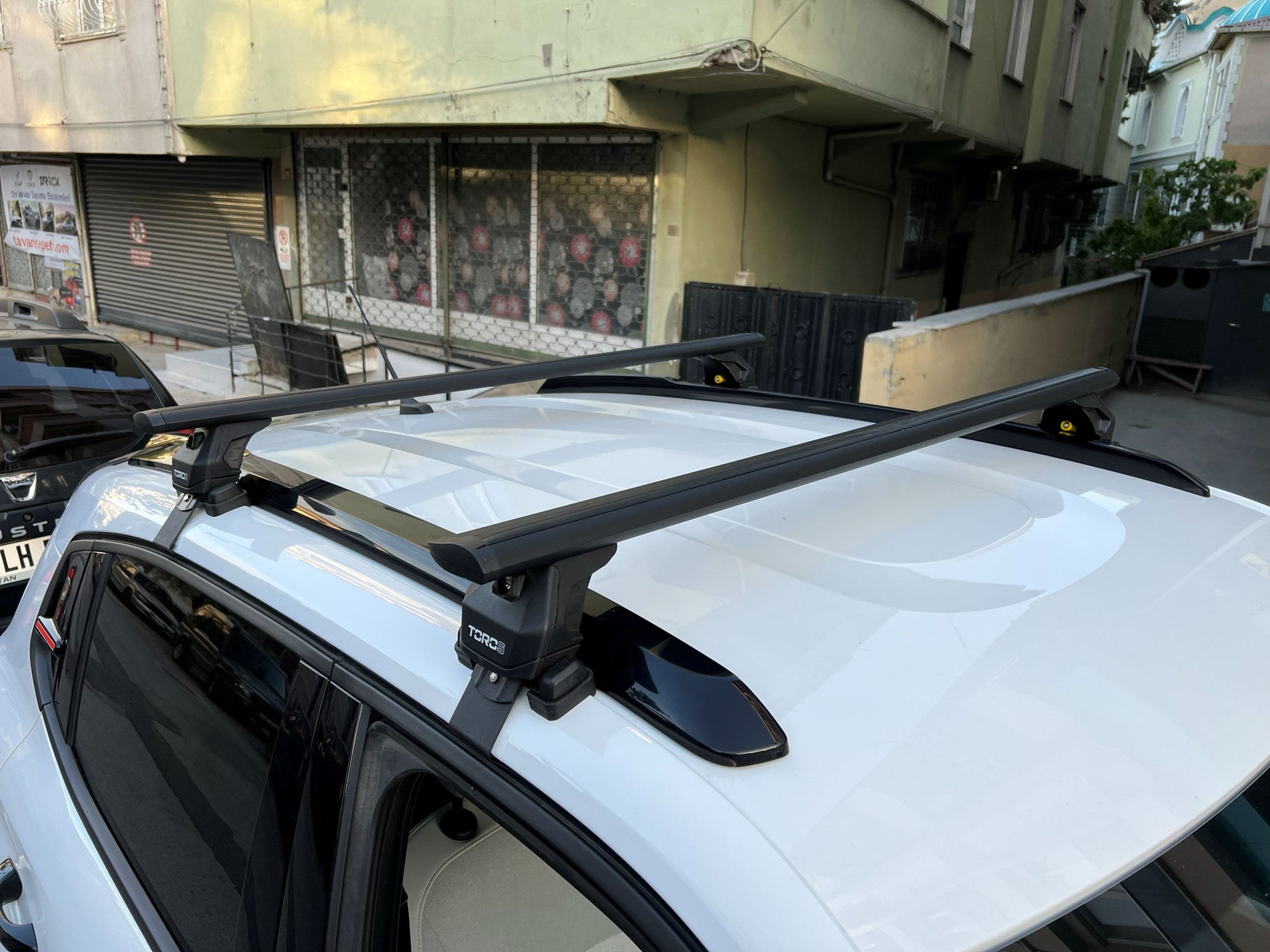 Citroen E-C3 Oluksuz Üst Tavan Portbagaj Taşıyıcı Ara Atkısı Toros Serisi Pro 4 Gri
