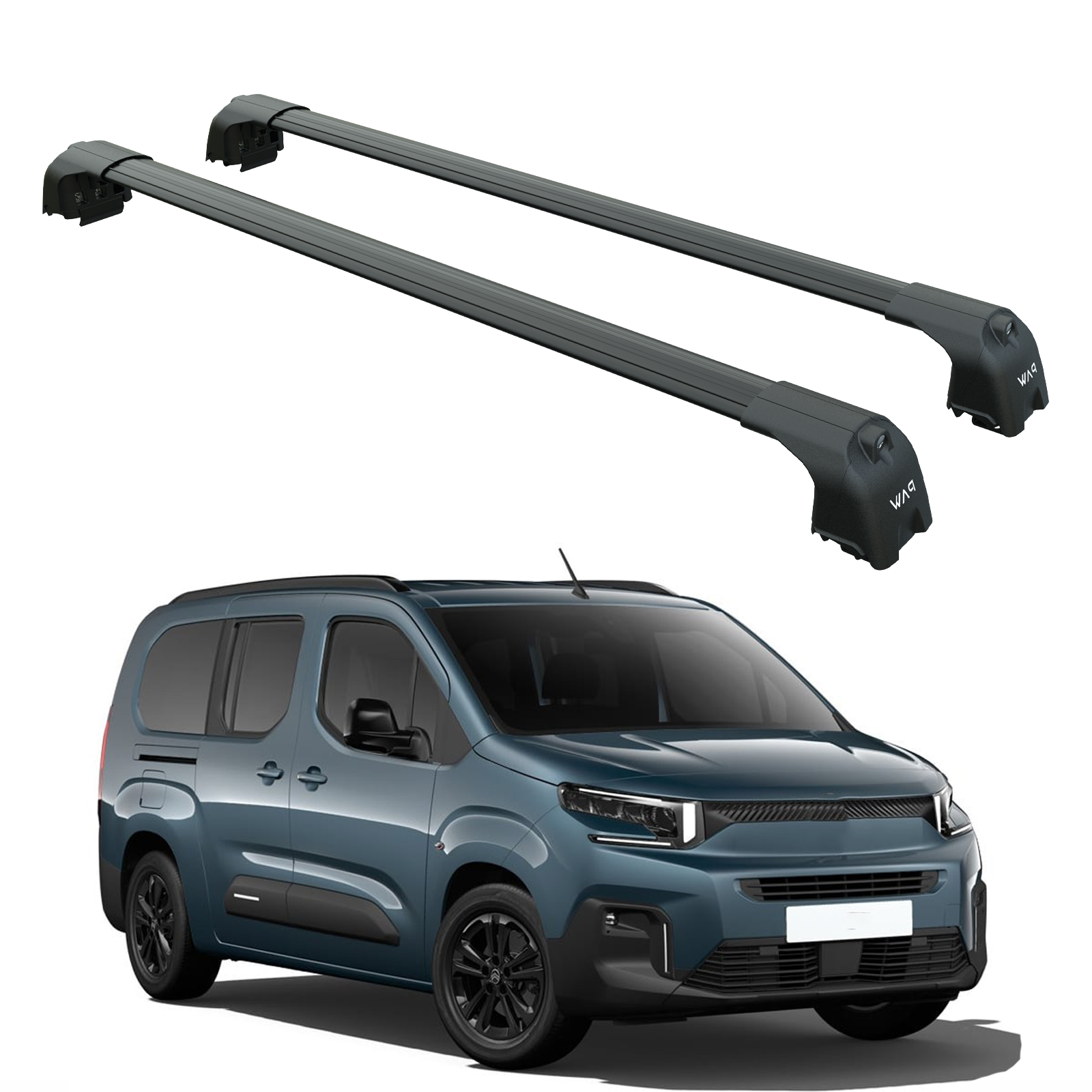 Citroen Berlingo 2023-2025 Portbagaj Taşıyıcı Ara Atkisi - Ara Çubuk Paw Pro 2 Siyah