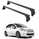 Citroen C3 A51 2009-2016 Tavan Taşıyıcı Ara Barlar – Vidalı Montaj