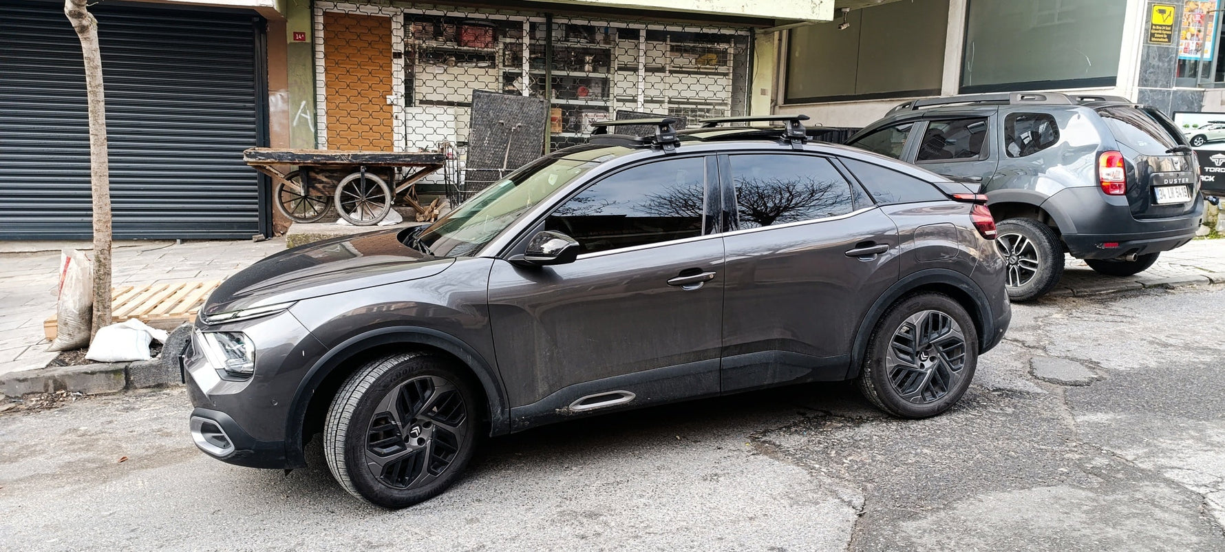 Lexus Lbx 2023-2025 Oluksuz Üst Tavan Portbagaj Taşıyıcı Ara Atkısı Toros Serisi Pro 4 Gri