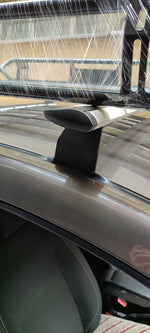 Dacia Sandero 2013-2020 Roof Rack System, Aluminium Cross Bar, Gri