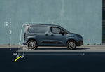 Fiat Doblo Maxi (2022-2025) Alüminyum Tavan Rayları, Plus Serisi - Siyah