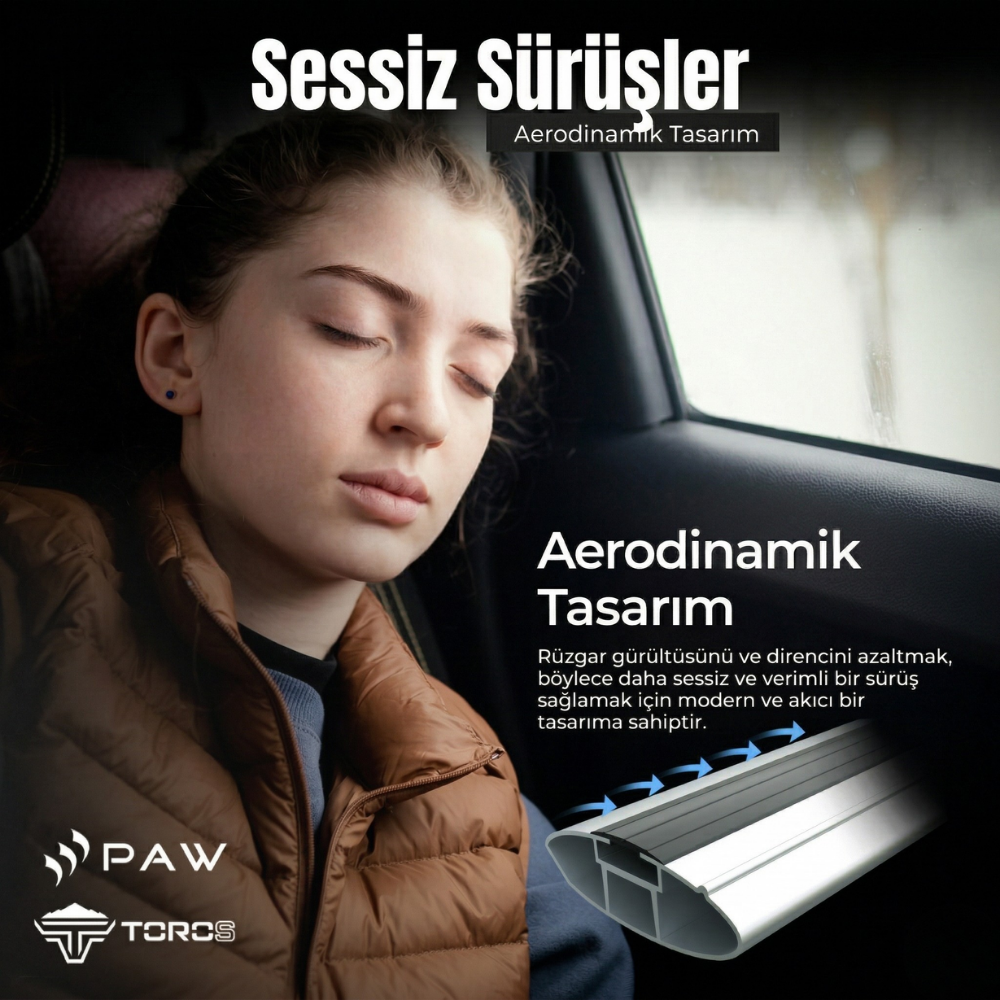 Volkswagen Tiguan 2024-2026 Ara Atkisi - Ara Bar Paw Pro 2 Gri