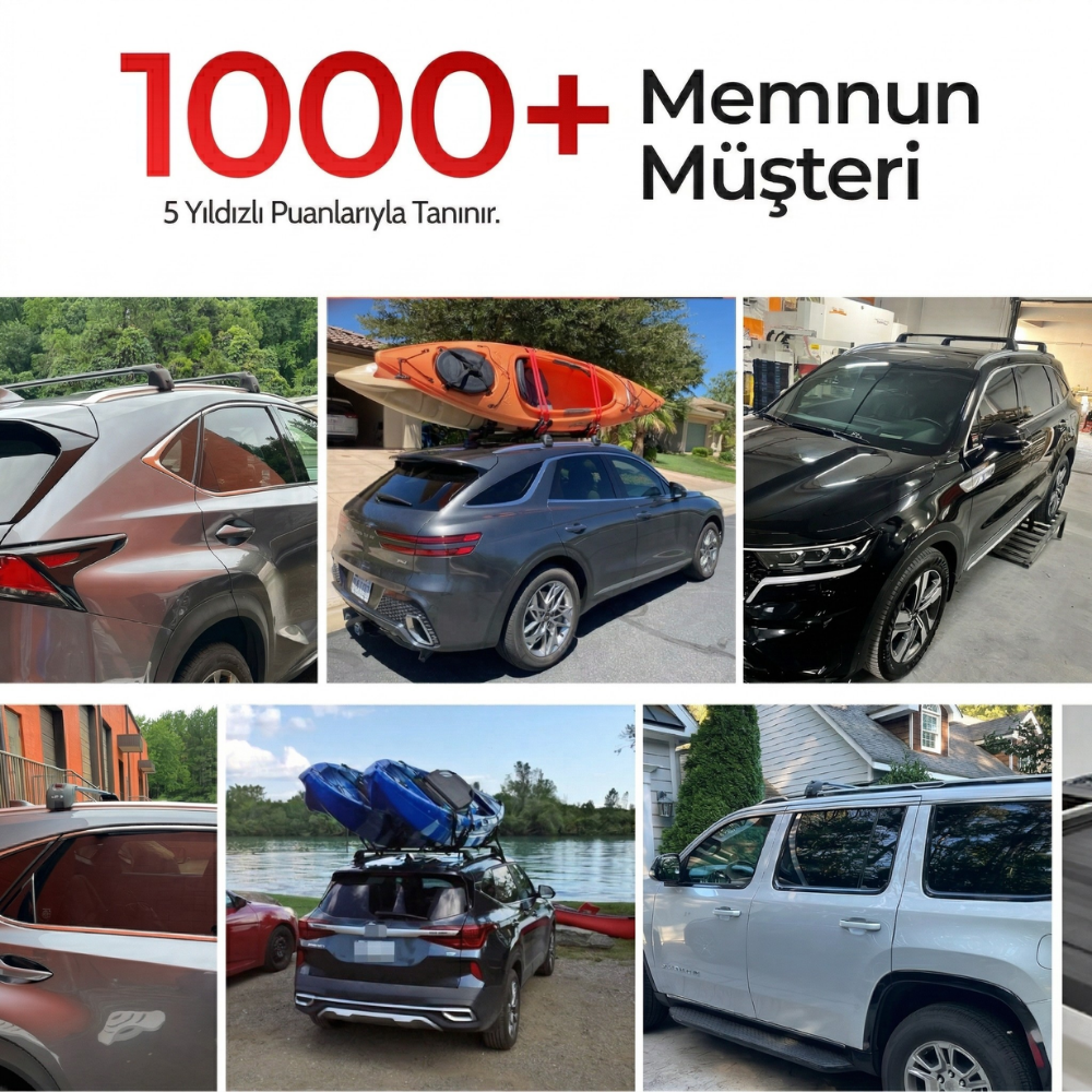 Mercedes E Wagon S213 2016-2020 Portbagaj Taşıyıcı Ara Atkisi - Ara Çubuk Paw Pro 2 Gri