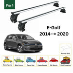Volkswagen E-Golf 2014-2020 Oluksuz Üst Tavan Portbagaj Taşıyıcı Ara Atkısı Toros Serisi Pro 4 Gri