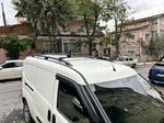 Fiat Doblo Uzun Şase 2010-2020 Van Araç Üstü Alüminyum Tavan Yan Rayları Plus Serisi - Gri