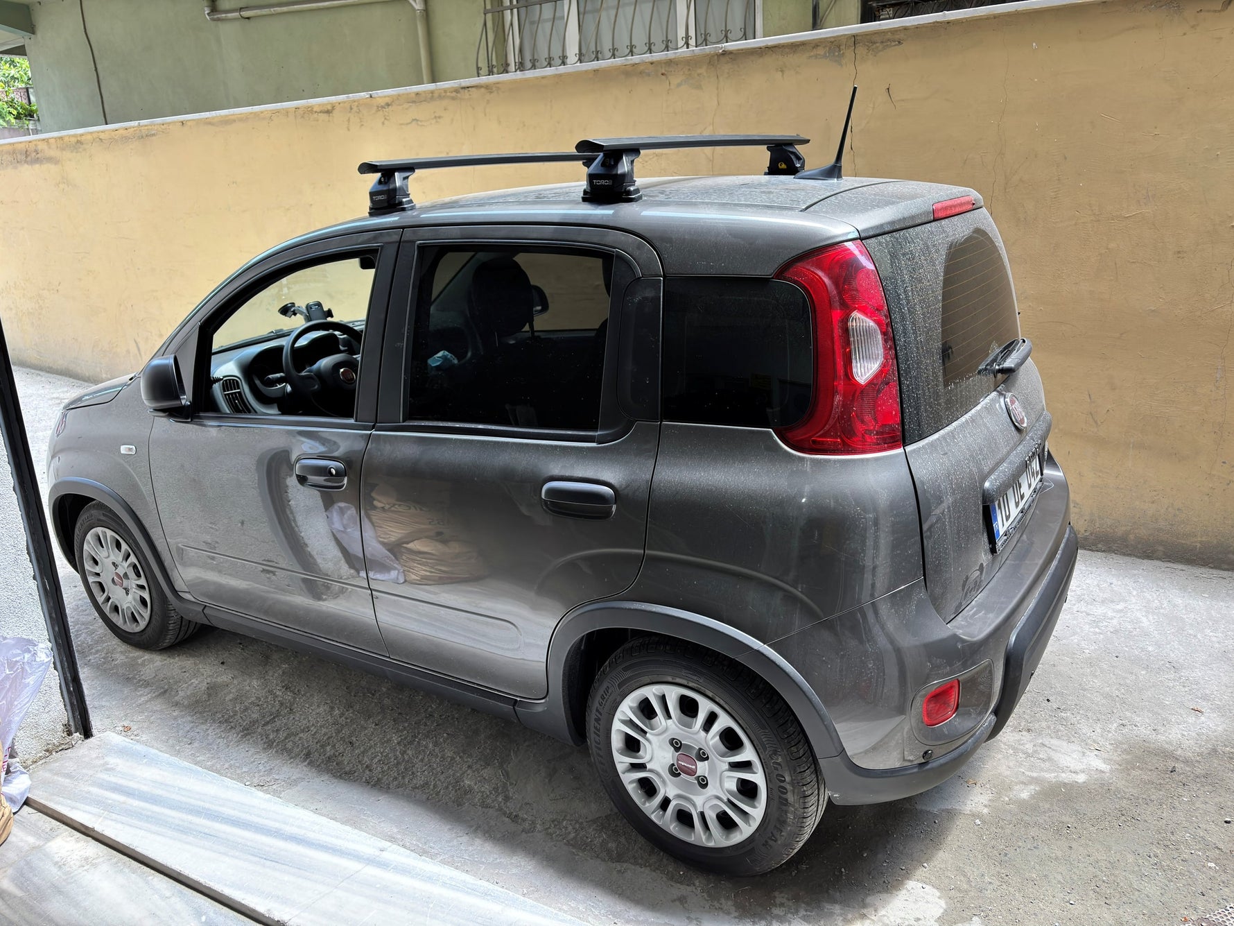 Fiat Panda III (2012-2026) Araç Üstü Taşıyıcı Ara Bar, Ara Atkı Aparatı Fix Pro