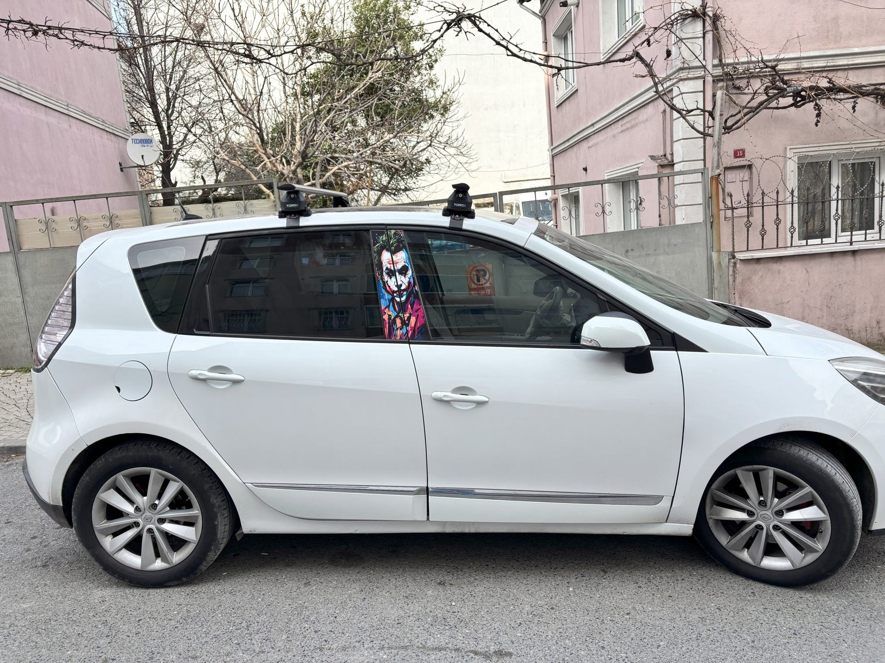 Renault Grand Scenic (2009-2012) Portbagaj Taşıyıcı Ara Atkısı Toros Pro 4 Gri