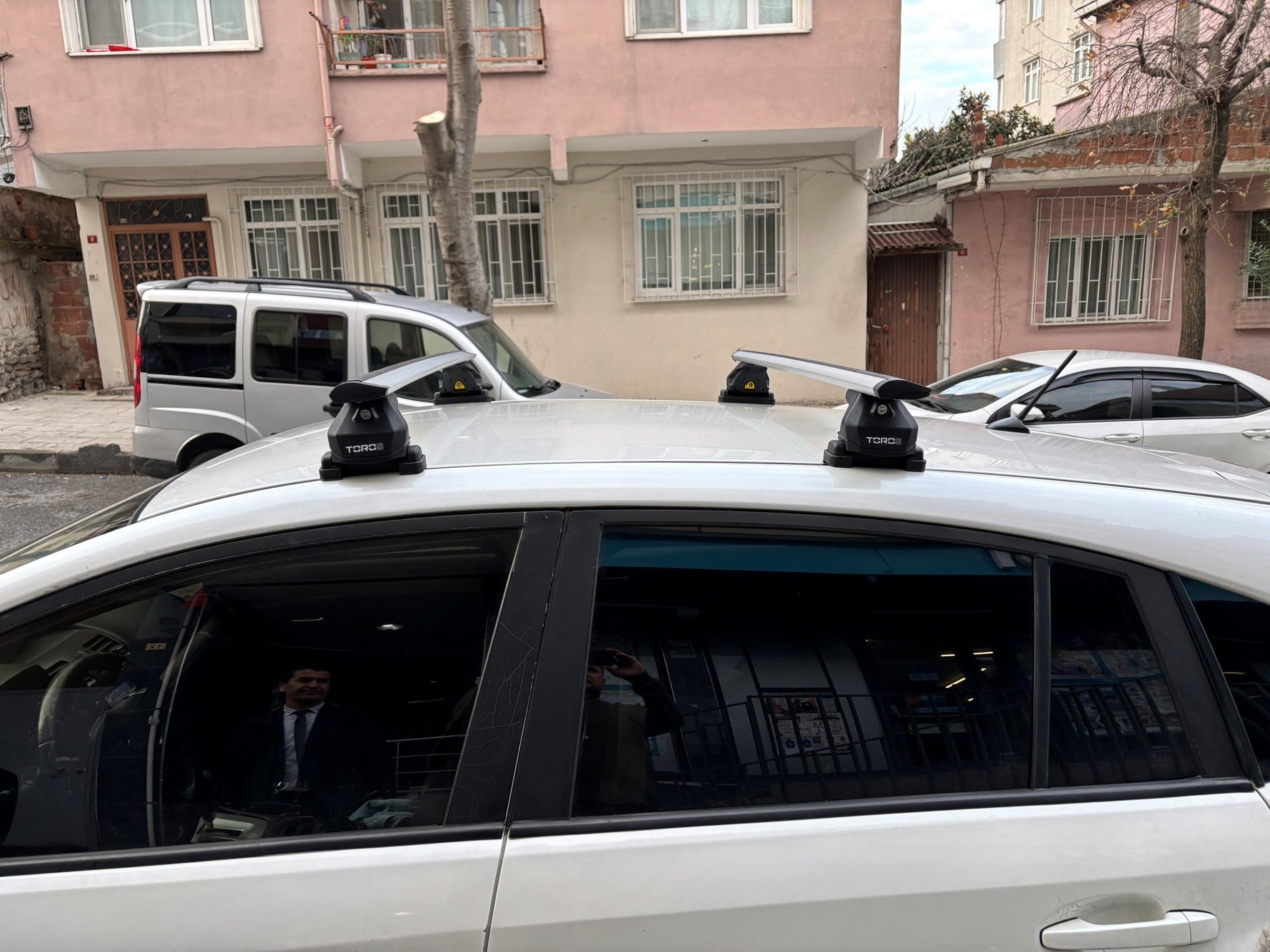 Subaru Levorg 2015-2020 Tavan Taşıyıcı Ara Barlar – Vidalı Montaj, Toros Fix Pro, Gri