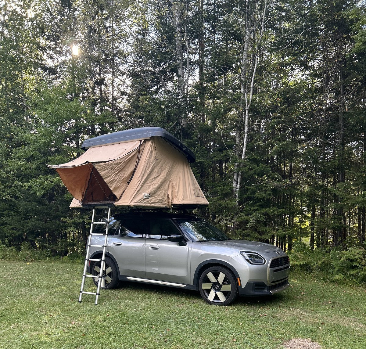 Mini Countryman (U25) 2023-2025 Portbagaj Taşıyıcı Ara Atkisi - Ara Çubuk Paw Pro 2 Siyah