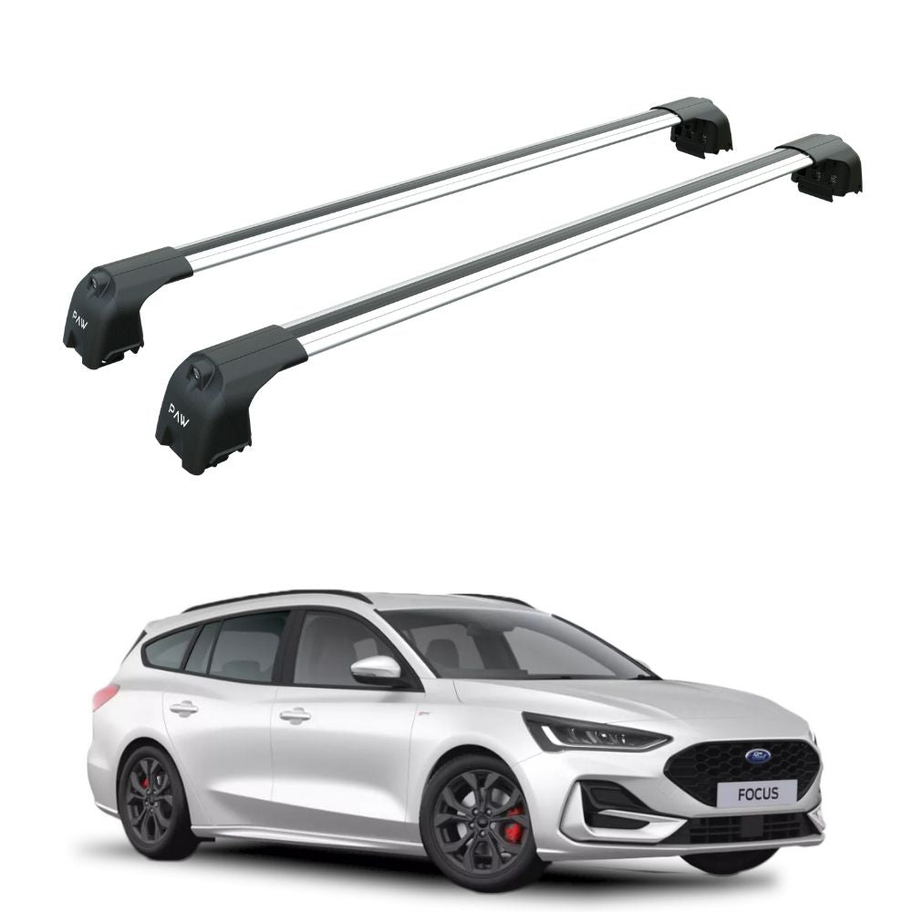 Ford Focus Estate (C519) 2019-2026 Portbagaj Taşıyıcı Ara Atkisi - Ara Bar Paw Pro 2 Gri