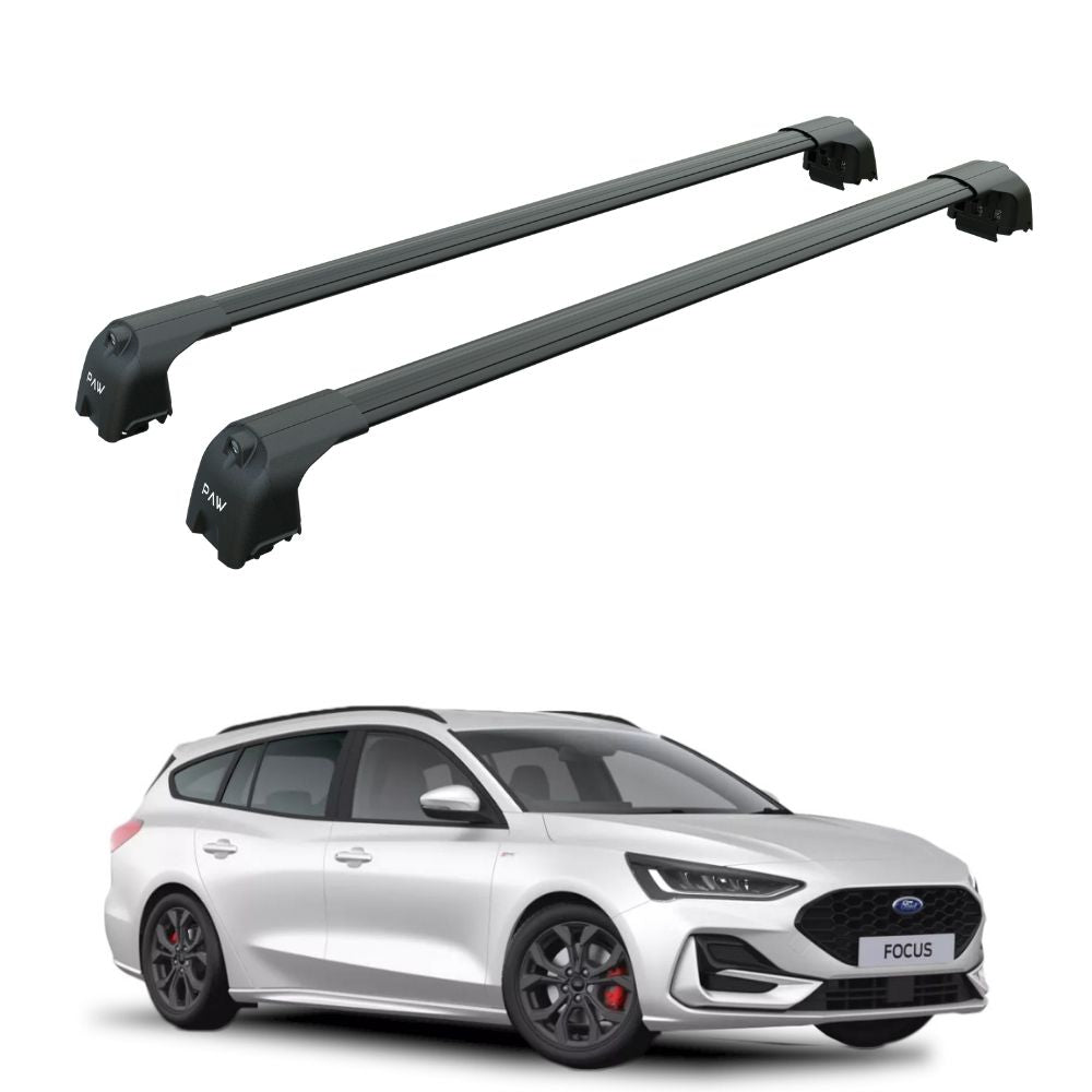 Ford Focus Estate (C519) 2019-2026 Portbagaj Taşıyıcı Ara Atkisi - Ara Bar Paw Pro 2 Siyah