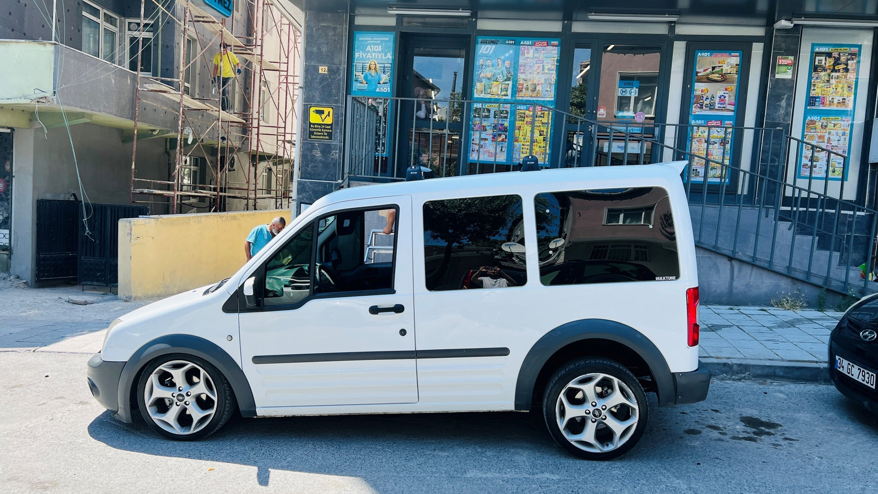 Ford Transit Connect (2010–2013) Tavan Ara Atkısı Paw Pro 3 | Fix Point, Siyah
