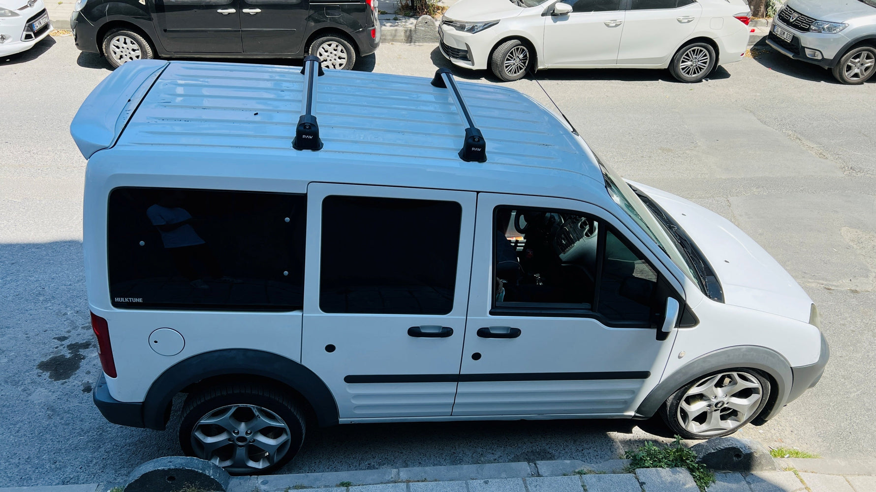 Ford Transit Connect (2010–2013) Tavan Ara Atkısı Paw Pro 3 | Fix Point, Gri