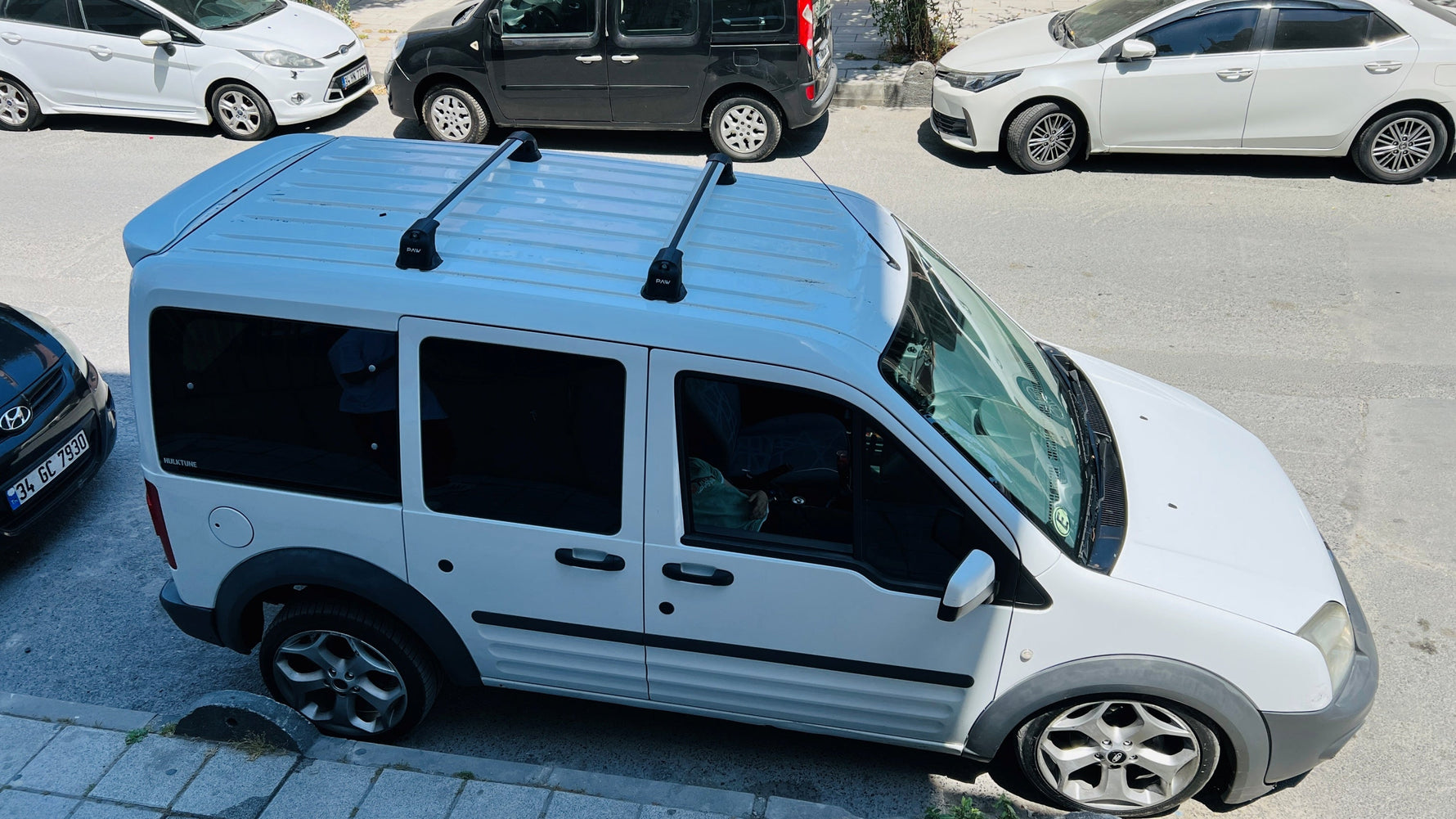 Ford Transit Connect (2010–2013) Tavan Ara Atkısı Paw Pro 3 | Fix Point, Siyah