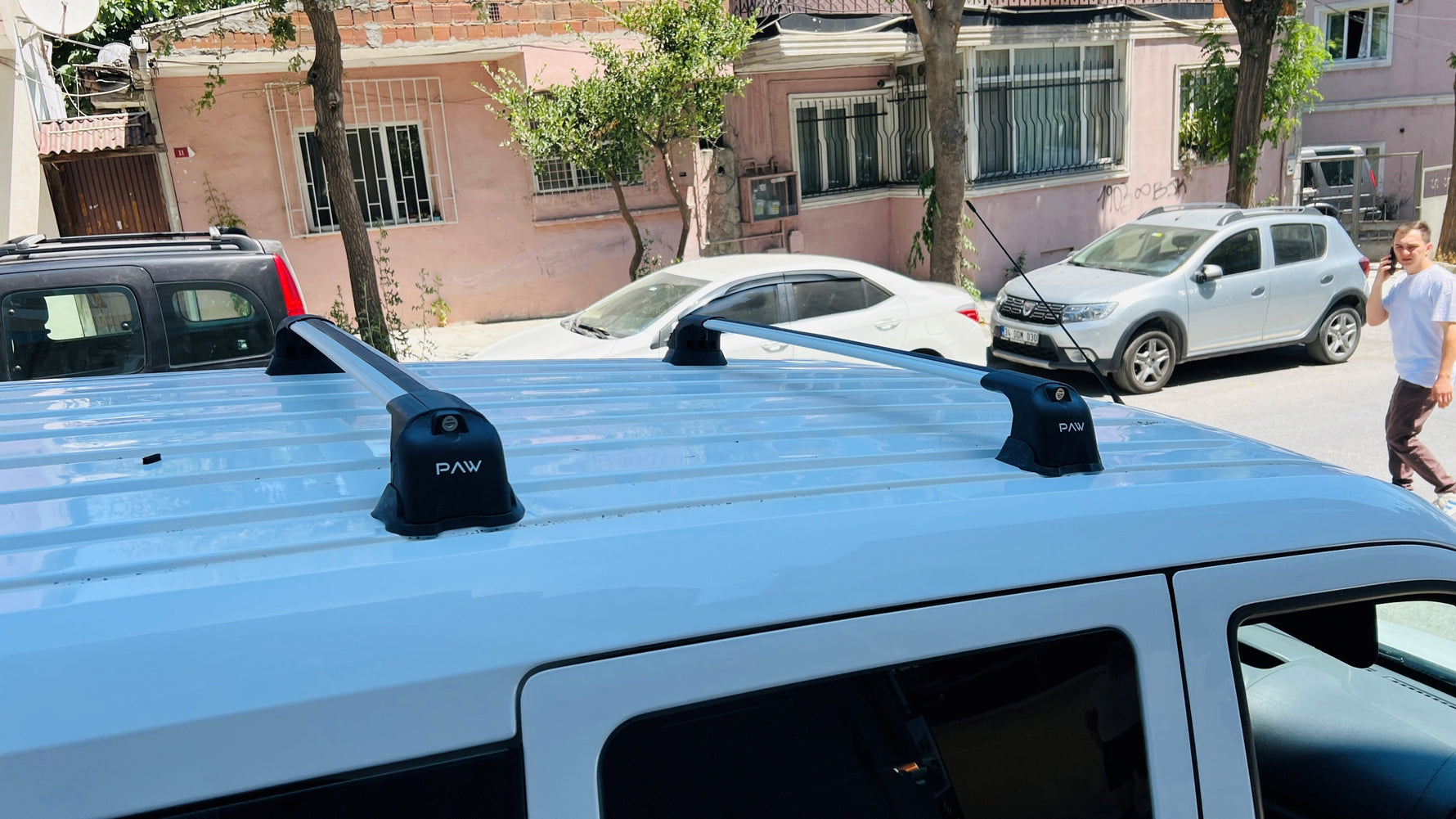 Ford Transit Connect (2010–2013) Tavan Ara Atkısı Paw Pro 3 | Fix Point, Gri