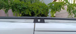 Ford Transit Custom L1 Kısa (2023-2026) Alüminyum Tavan Rayları, Plus - Siyah