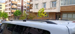 Ford Transit Custom L2 Uzun (2023-2026) Alüminyum Tavan Rayları, Plus - Siyah