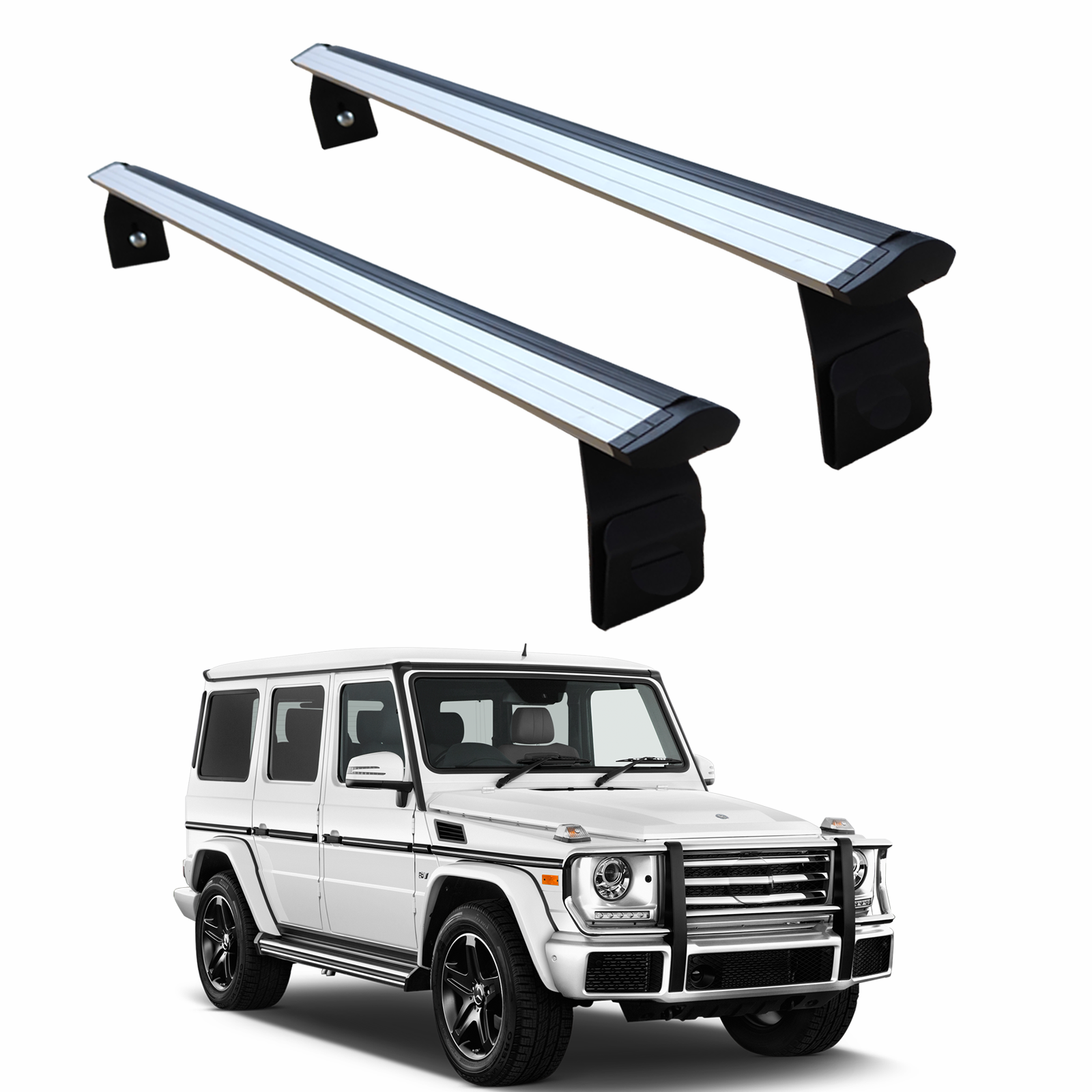 Mercedes G W460 1979-2001 Yagmur Oluklu Üst Tavan Taşıyıcı Ara Atkısı Pawalu Gri