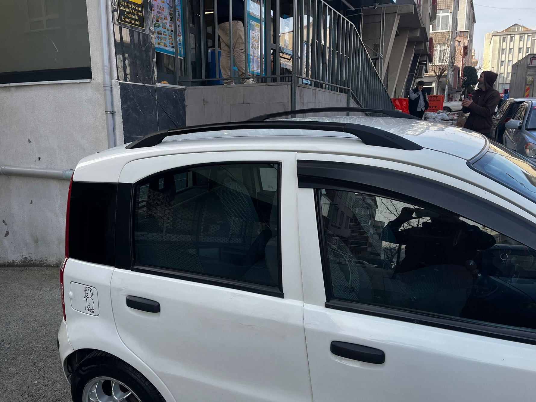 Fiat Panda 169 (2003-2012) Alüminyum Tavan Rayları Plus - Gri