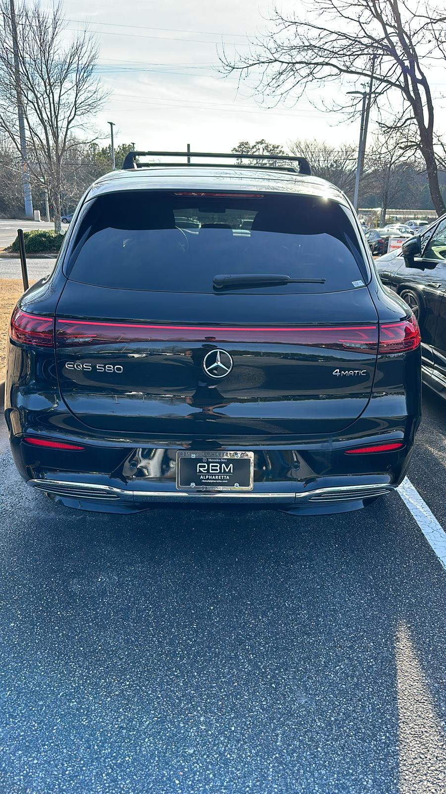 Paw Mercedes-Benz EQS SUV (2022-2025) Ara Atkı Portbagaj Taşıyıcı - Pro 3 Gri