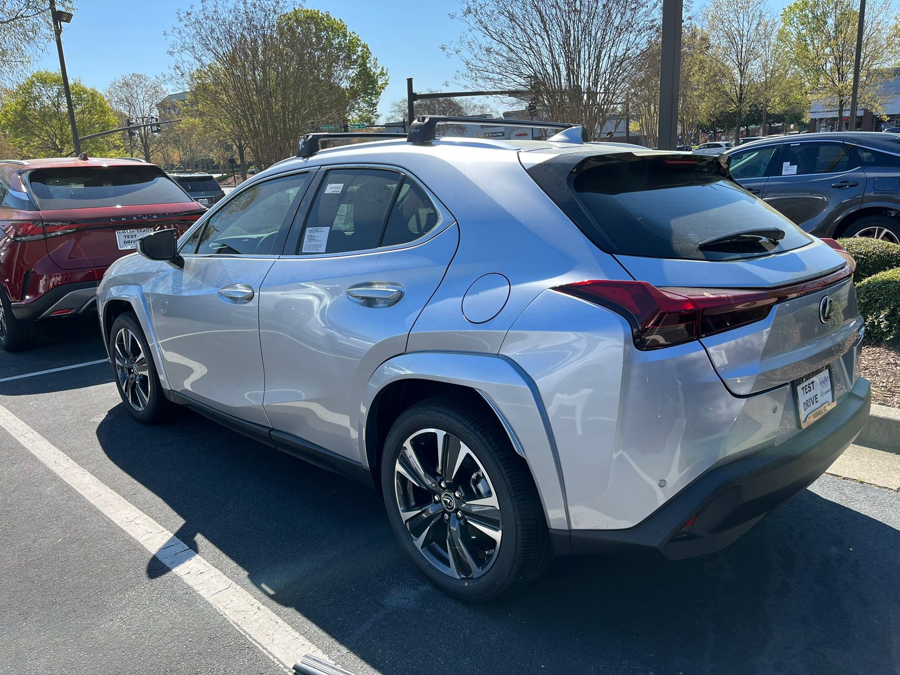 Lexus Ux 2019-2025 Portbagaj Taşıyıcı Ara Atkisi - Ara Çubuk Paw Pro 2 Gri