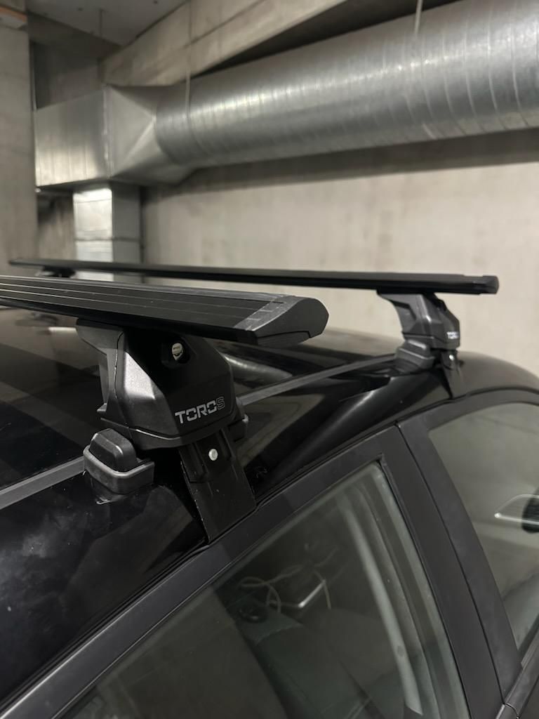Hyundai Accent 2018-2025 Oluksuz Üst Tavan Portbagaj Taşıyıcı Ara Atkısı Toros Serisi Pro 4 Siyah