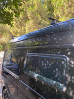 H1 Ladder Roof Rack 2018- On Sprinter Low Roof (144 WB) Roof Rack Siyah