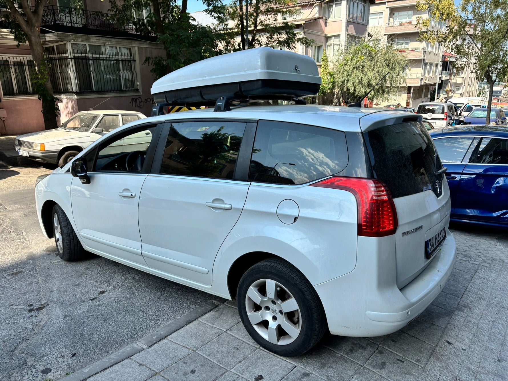 Peugeot 5008 2010-2017 Portbagaj Taşıyıcı Ara Atkı Aparatı Paw Pro 3 Gri