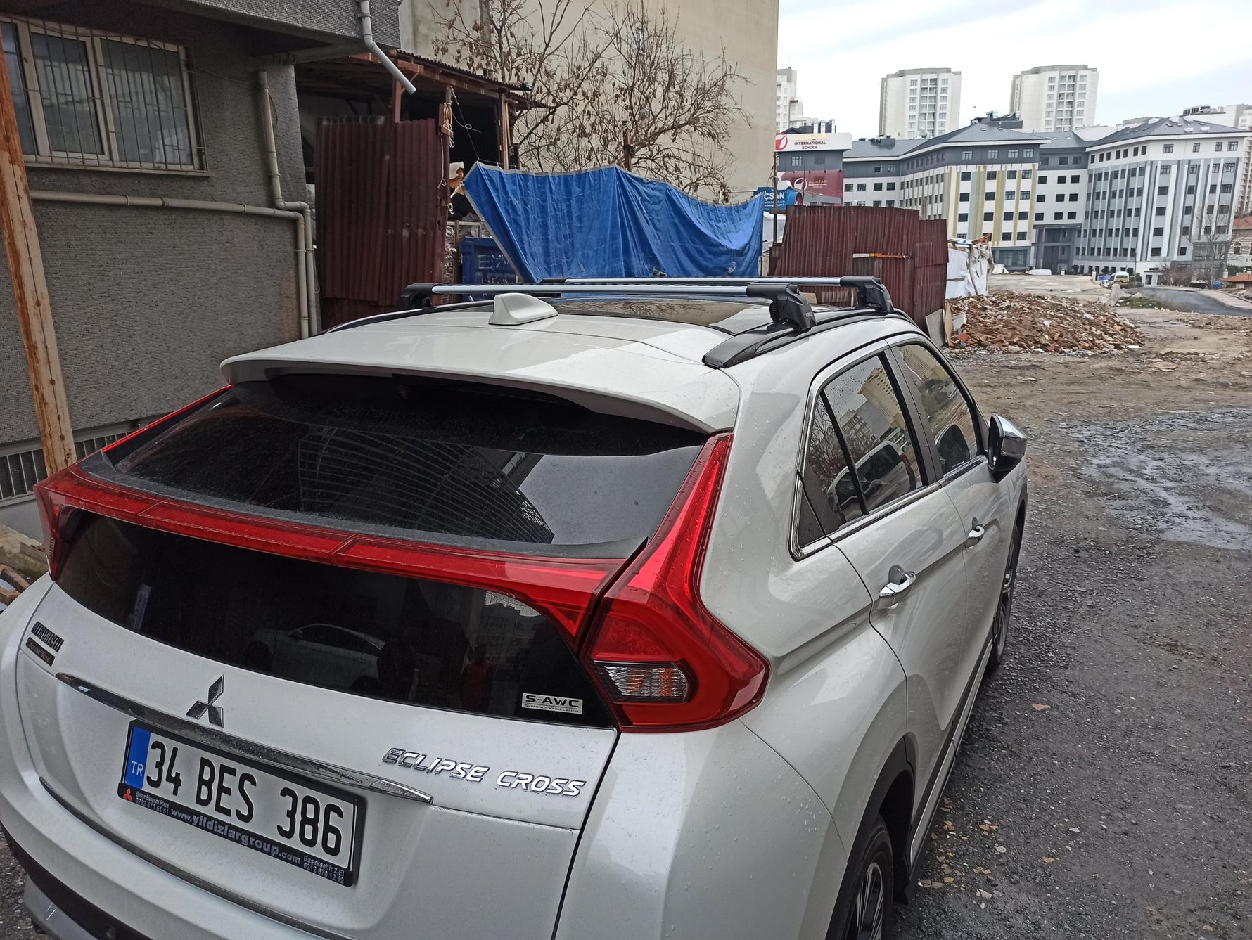 Mitsubishi Eclipse Cross 2018-2025 Portbagaj Taşıyıcı Ara Atkisi - Ara Çubuk Paw Pro 2 Siyah