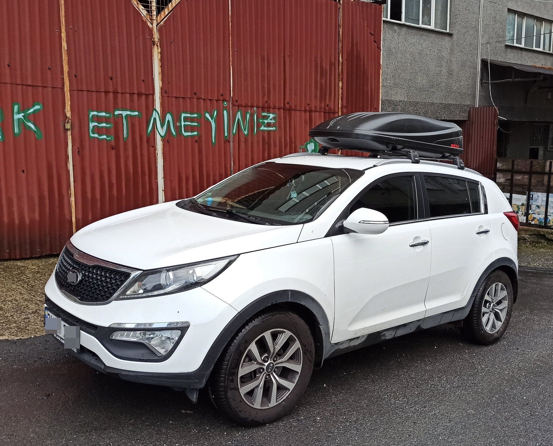 Kia Sportage 2010-2016 Portbagaj Taşıyıcı Ara Atkisi - Ara Çubuk Paw Pro 2 Siyah
