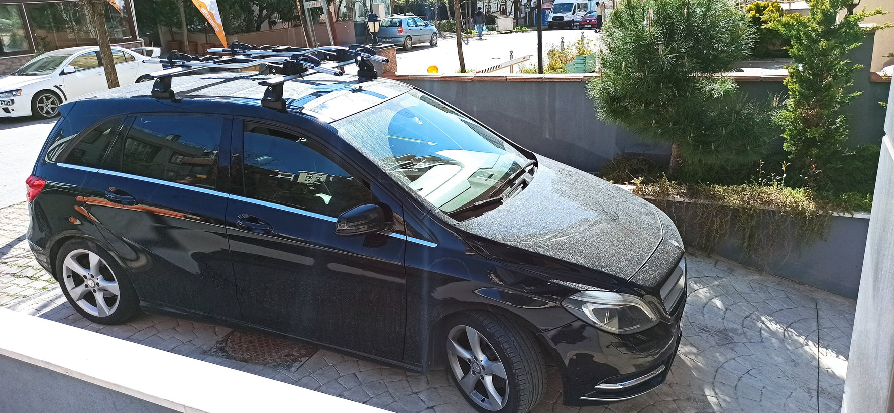 Paw Mercedes-Benz B-Serisi (W245) 2004-2011 Ara Atkı Portbagaj Taşıyıcı - Pro 3 Gri