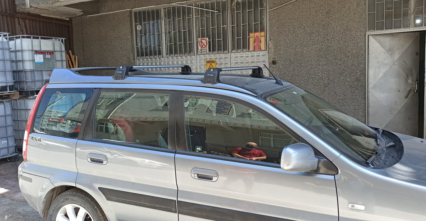 Honda Hr-V 1999-2005 Portbagaj Taşıyıcı Ara Atkı Aparatı Paw Pro 3 Gri