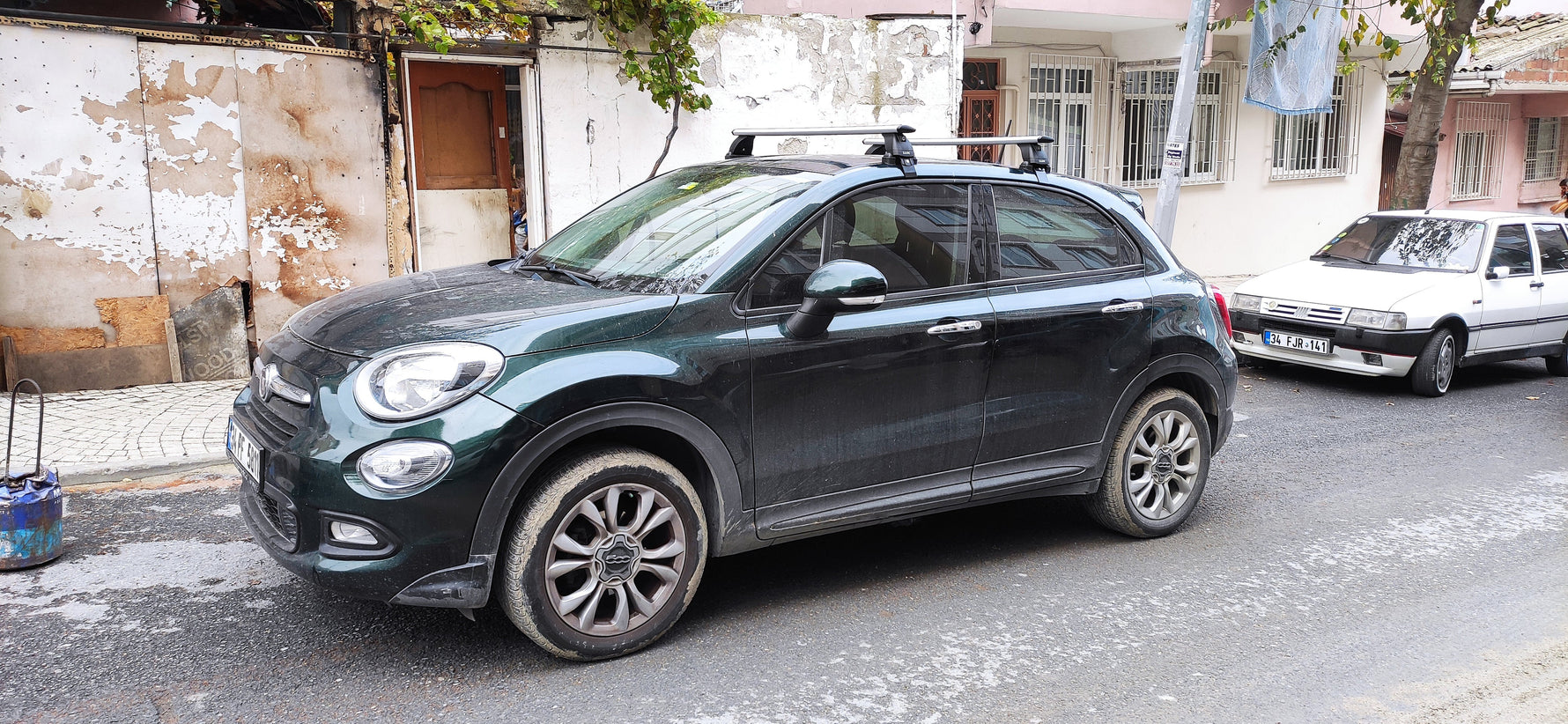 Fiat 500X (2015- Sonrası) Portbagaj Taşıyıcı Ara Atkısı Toros Pro 4