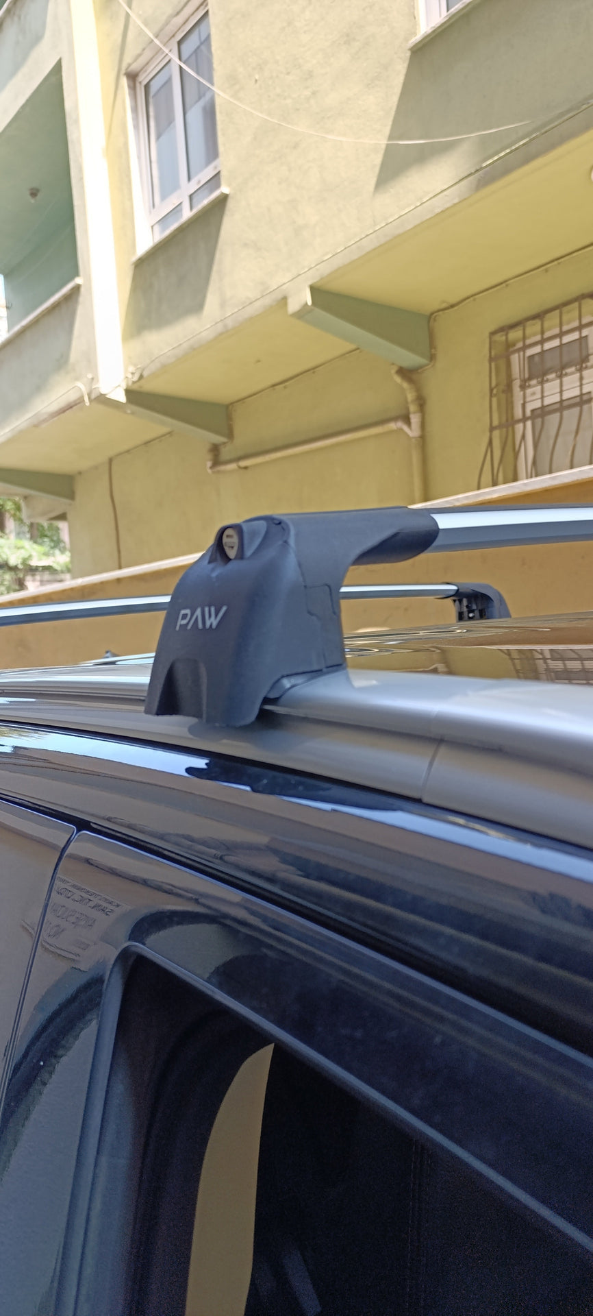 For Mitsubishi Outlander 2013-2021 Roof Rack Cross Bars Flush Rail Black