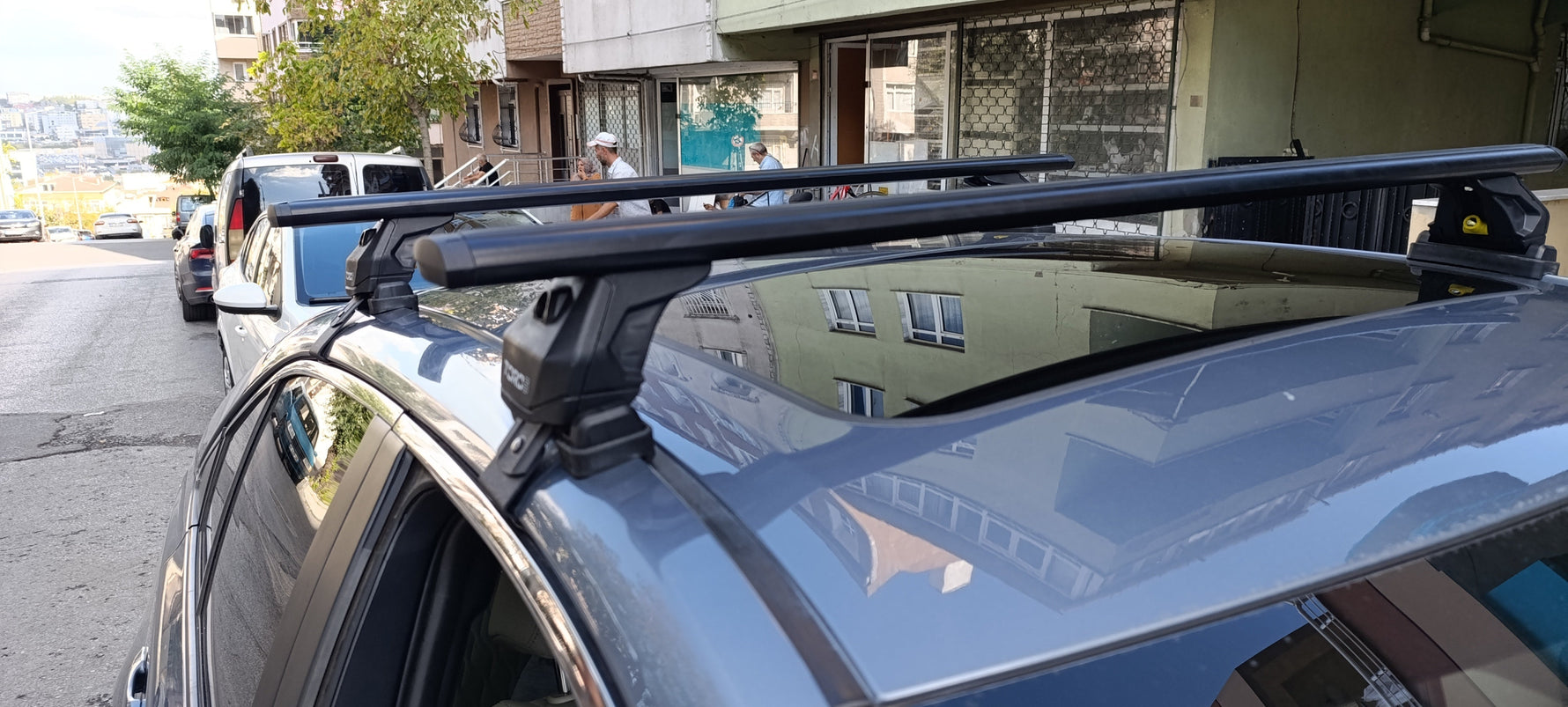 Toyota Corolla Sedan 2018-2025 Oluksuz Üst Tavan Portbagaj Taşıyıcı Ara Atkısı Toros Serisi Pro 4 Siyah